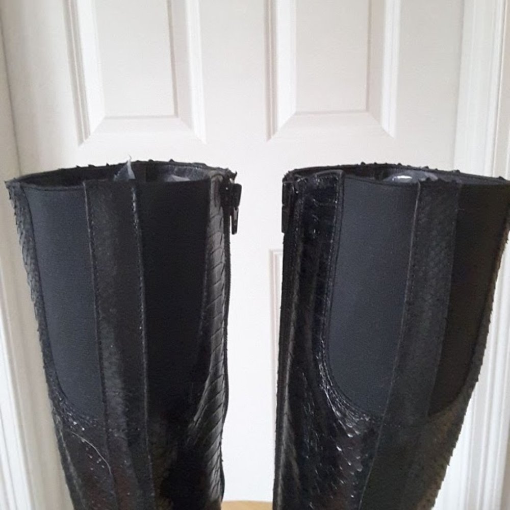 Attilio Gousti Leombruni/AGL Tall Snake Boot NWOB - Picture 8 of 9